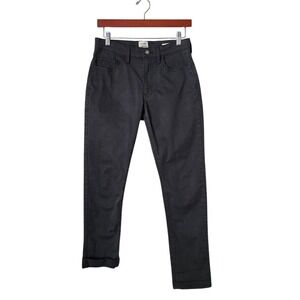 FLINT AND TINDER 365 5 Pocket Slim Pants Charcoal Workwear Americana 28x30